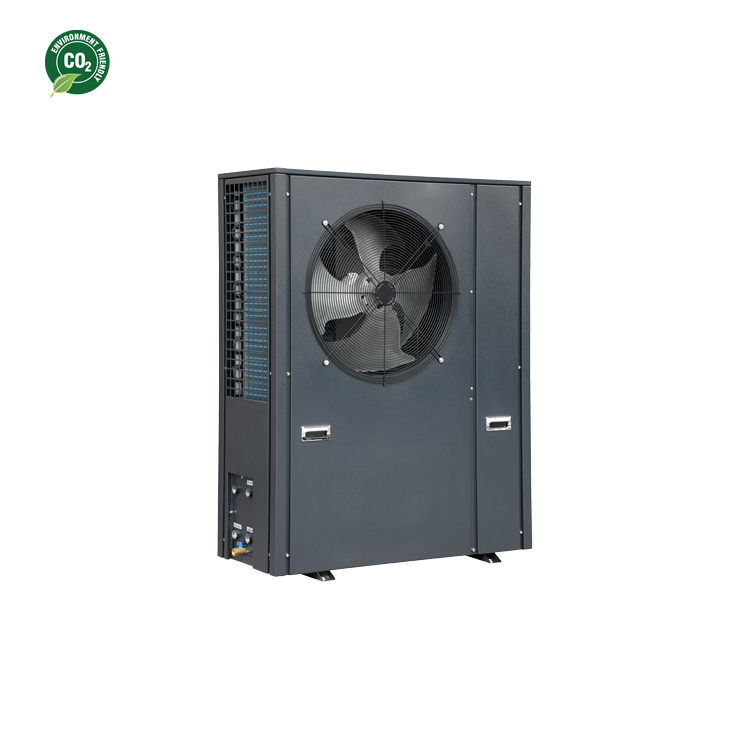 Pompe à chaleur transcritique de CO2 de source d'air d'inverseur de cc de 14KW pour résidentiel avec CE et TUV