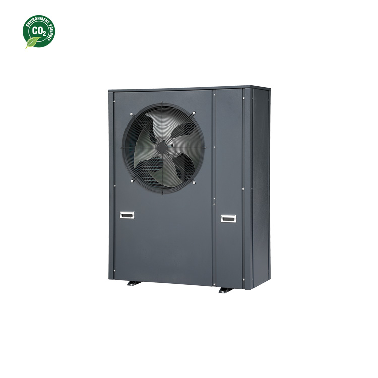 Pompe à chaleur transcritique de CO2 de source d'air d'inverseur de cc de 14KW pour résidentiel avec CE et TUV