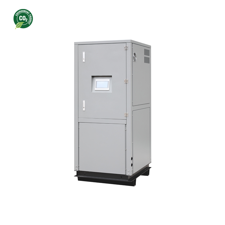 Pompe à chaleur géothermique CO2 120KW pour eau chaude domestique et piscine