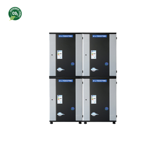 Pompe à chaleur R744 à source d'air 56KW, haute efficacité 